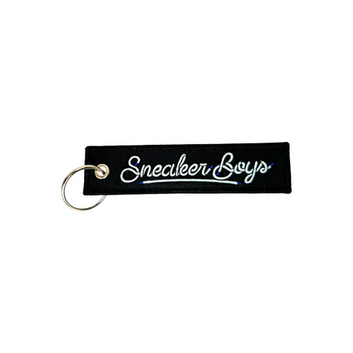 Sneaker Boys Embroidered Keychain