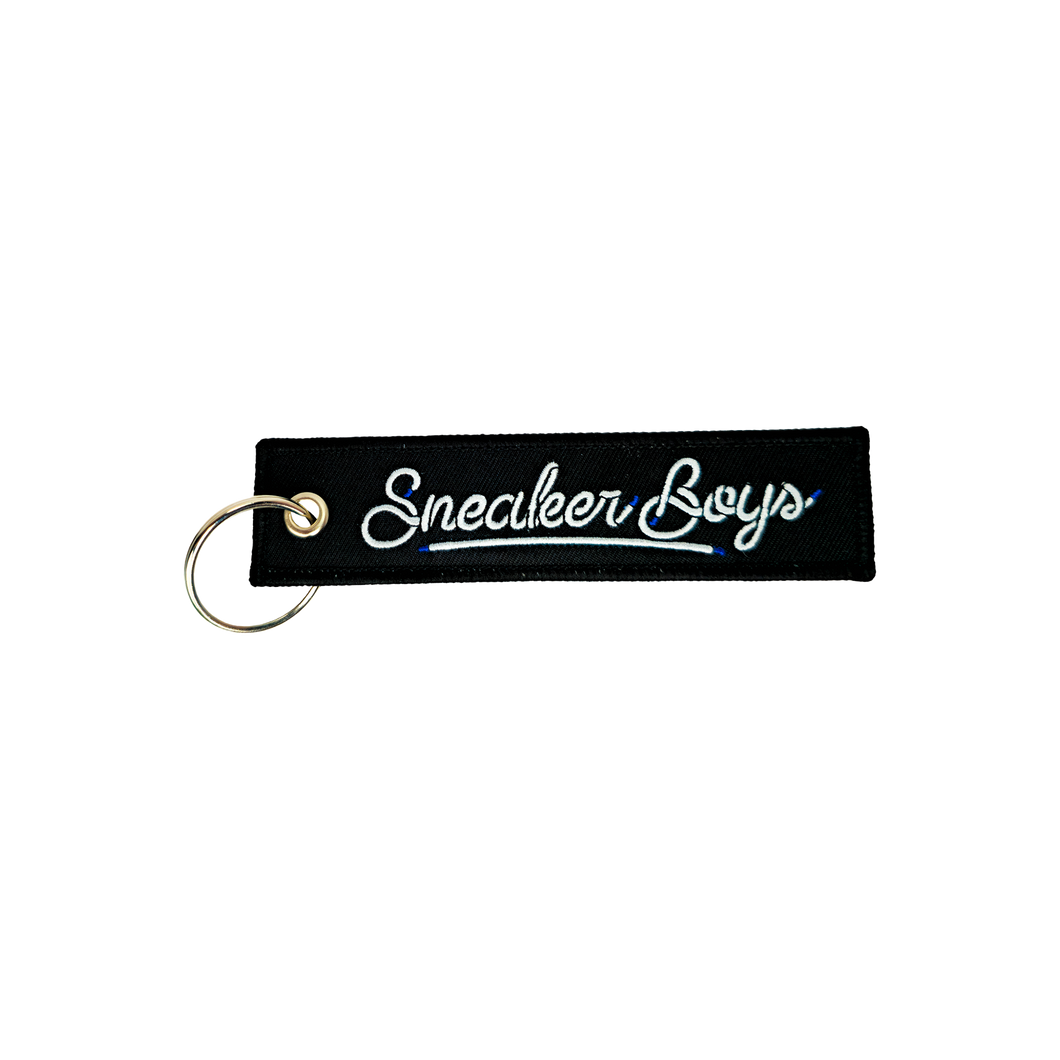 Sneaker Boys Embroidered Keychain